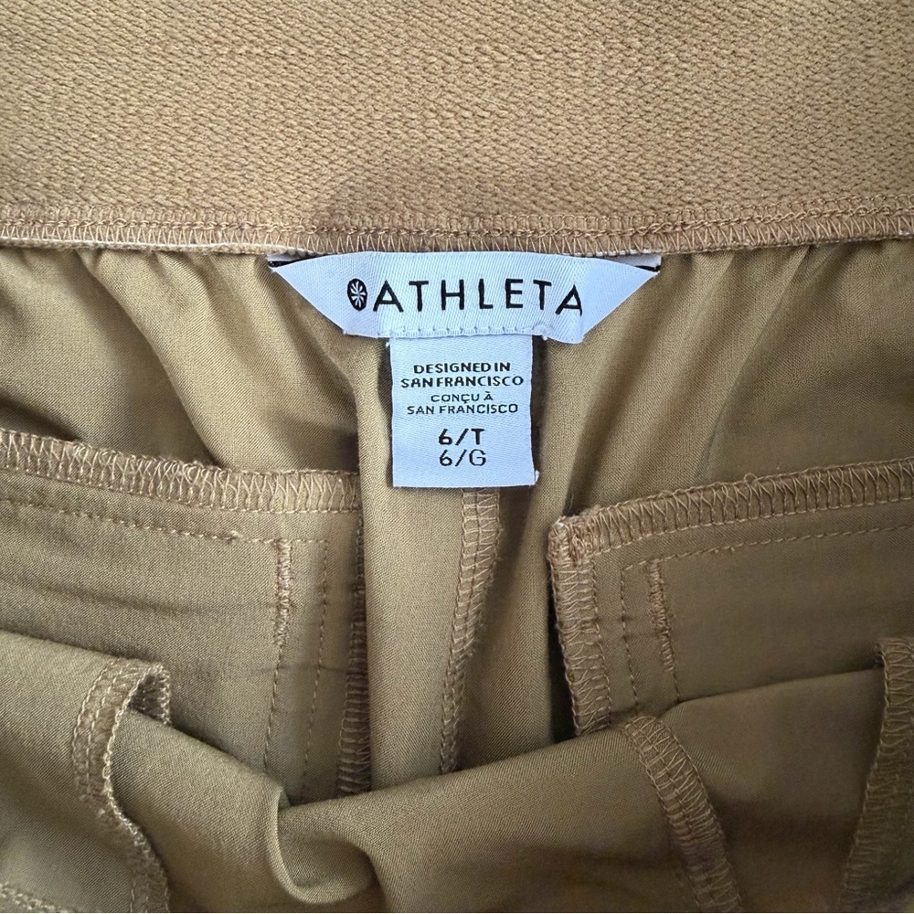 ATHLETA Vienna Slime Women's Pants Size 6T - Picture 3 of 8